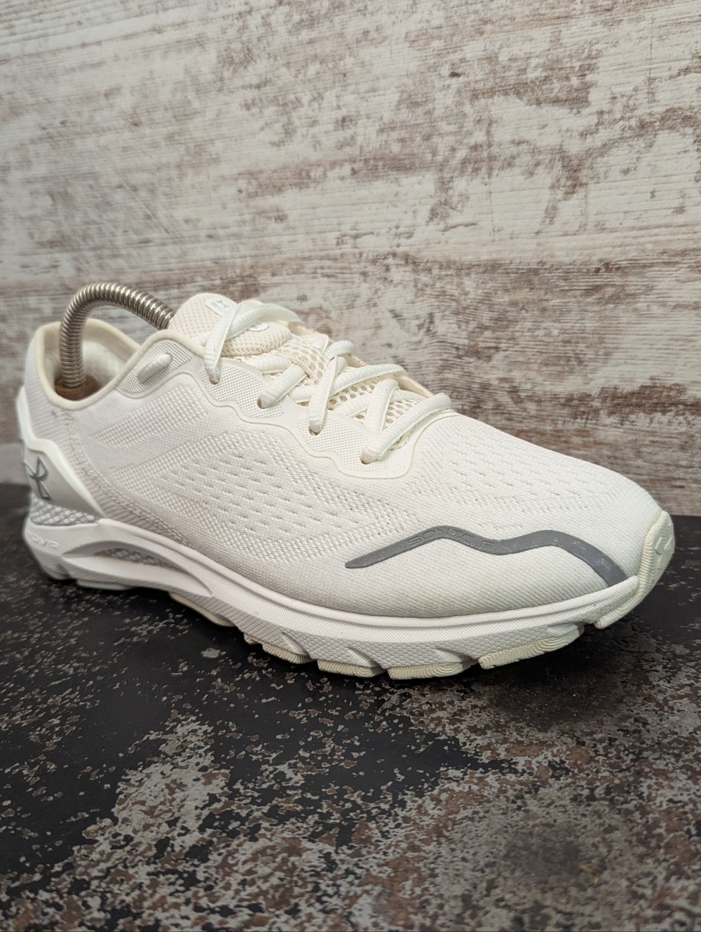 Womens Under Armour HOVR Sonic 6 Running Shoes Sz 8 Used 3026128 101 - Picture 2 of 7